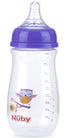 1 Pack 1 Nuby Wide Neck Bottle with Anti-Colic Air System, Colors/Prints May Vary, of Bottle