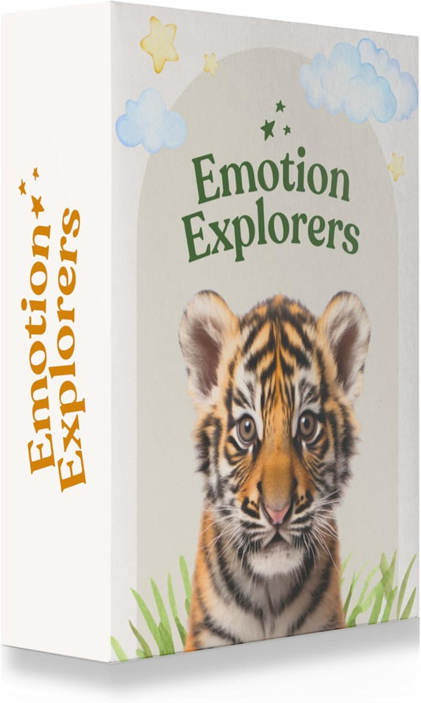 Emotion Explorers - 50 Exercises and Reflection Cards for Self Care and Social Anxiety Relief.