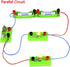 OSOYOO Kids Electricity Circuit Learning Kit for Science Study, Physics Experiments Tool, Age 5+, Series & Parallel