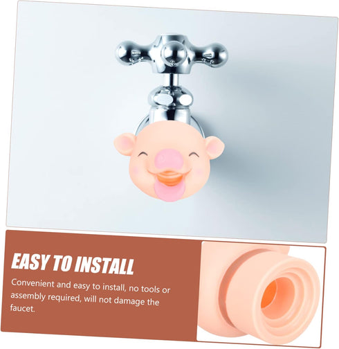 TAKESH 5pcs Faucet Extender Bath Faucet for Kids Bath spout for Fun spouts Sink faucets Infant Bath tub Faucet lid