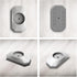 ICERO Baby Gate Wall Protector - 4 Pack, Protect Walls & Doorways from Pet & Dog Gates for Child Pressure Mounted