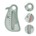 Toddmomy Penguin Cartoon Bath Thermometer, Floating Water Temperature Gauge with Fahrenheit and Celsius Display, Safe