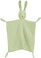 Organic Cotton Muslin Lovey Blanket, Soft & Breathable Bunny Security Blanket for Boys and Girls Baby Gifts