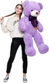 MorisMos Giant Teddy Bear Stuffed Animals, Purple Plush Toy for Kids, 47 Inches