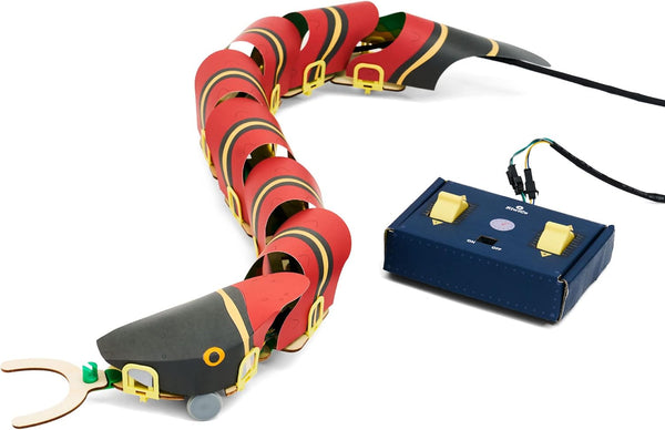 KiwiCo - Remote Controlled Snake Robot | DIY Robotics Engineering Building Kit