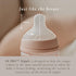 2 Pack 4 oz, Suavinex Bonhomia Glass Baby Bottle with SX PRO Silicone Nipple, Anti Colic Baby Bottles, Baby Bottles