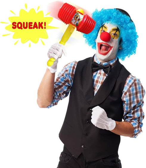ArtCreativity Giant Halloween Squeaky Hammer for Kids – Jumbo 14 Inch Squeaking Toy for Party Favors