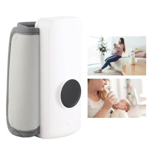 Jwthee Portable Bottle Warmer,Baby Bottle Thermal Bag Breastmilk Insulated Baby Bottle Bag Travel Carrier,Milk Warmer