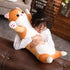 Long Cat Plush Pillow - Cute Kitten Stuffed Animals Body Pillow Toy Gifts for Kids (Gray, 19.68 inch)