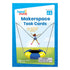 hand2mind Makerspace Task Cards, Grades 6-8, STEM Challenge Cards for Middle School Science Classroom