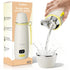 Portable Baby Bottle Warmer Fast 1.5-Min Heating, Precise Temp Control 98F-212F, 36H