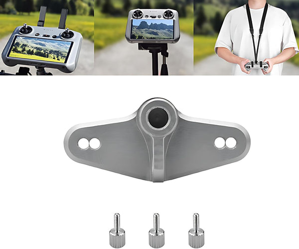 RC2 Bike Mount Adapter for DJI Air 3/Mini 4 Pro/Mini 3/Mini 3 Pro with Screen Remote, Not for RC N1/RC Pro