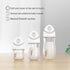 Set 0-3 5 oz, 2 Pack Gulicola Natural Glass Baby Bottle for Breastfeeding Babies, Newborn Anti-Colic Bottle with Slow