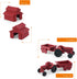 MEMOVAN Realistic Mini Barn Farm Toys Tractor Playset - Plastic Farm Animals, Cake Toppers, Toy Truck