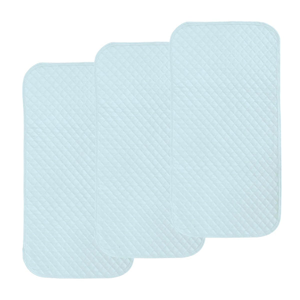 Pleasant Boulevard | Portable Waterproof Baby Changing Pad Liner, Washable Reusable Changing