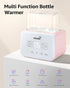 8-in-1 2 Baby Bottle Warmer, Gronwsy Fast Milk Warmer with Timer Breastmilk or Formula, Fits Bottles, Accurate
