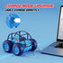 Amphibious Remote Control Car, 2.4Ghz Rechargeable Stunt Car, 360° Flip Waterproof All Terrain Toy, 15KM/H Xmas Gift