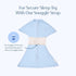 Cozy (4-8 SleepingBaby Zipadee-Zip Transition Swaddle - Baby Swaddle Blanket with Zipper Convenience - Roomy Wearable