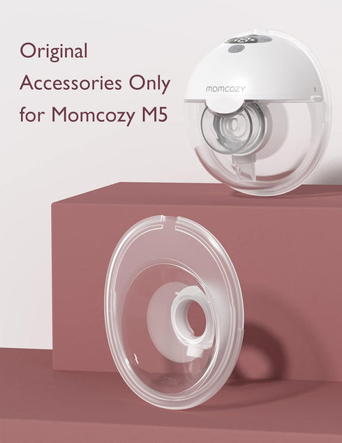 Momcozy M5 27mm. M5 1PC (27mm) Double-Sealed Flange Original Breast Pump Replacement Accessories