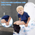 Famard 18 Count (Pack 1) Toilet Seat Covers Disposable, Extra Large Portable Potty Seat Covers for Toddlers, Soft