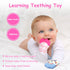 2 Pack Silicone Teething Mitt, Infant Teething Mitten for Pain Relief, Safe Silicone Toys for 0-12 Months