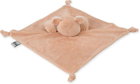 KINREX Teddy Bear Security Blanket for Babies, Soft Plush Soothing Towel, Unisex Baby Comforter Toy, Newborn Teddy Bear