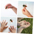 6pcs High Simulation Insect Bee Figures, Realistic Bee Educational Plaything, Cake Topper, Lawn Ornament