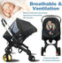 Mosquito Net for Baby Car Seats, Portable Insect Shield Netting for Infant Stroller and Bassinets, Machine Washable