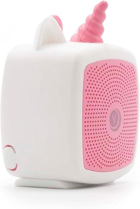 6 Yogasleep Pocket Baby Soother Unicorn, White Noise Machine, Soothing Sounds & Timer for Better Sleep, Includes Brown