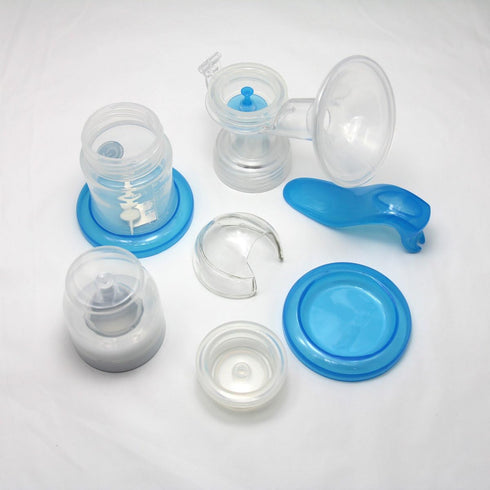 GLAND BPA-Free Manual Breast Pump - Nursing Essential in Blue
