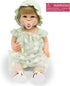 22 Inch Lifelike Reborn Girl Baby Doll - Realistic Silicone Full Body Newborn with Accessories, Weighted Soft Toy Gift
