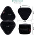 XANAD Protective Hard Case for Dash & Cue Coding Robots - Travel Bag in Black