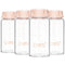 COMI Natural Glass Baby Bottle,Standard Neck Breastmilk Storage Bottle for Fridge,Breast Milk