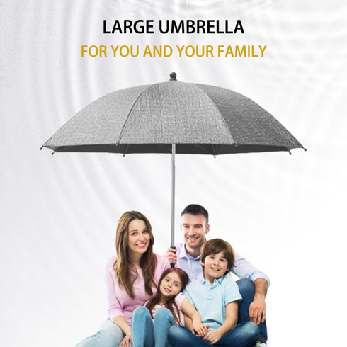 Nakazawa Umbrella Baby Stroller Convenient and Lightweight, Clip-On, Adjustable Steering, The top of the Umbrella can