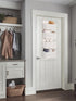 Closet 4 Macrame Over the Door Organizer Boho Decor Nursery Storage, Leaf Weaving Organizers and Storagewith Hanging