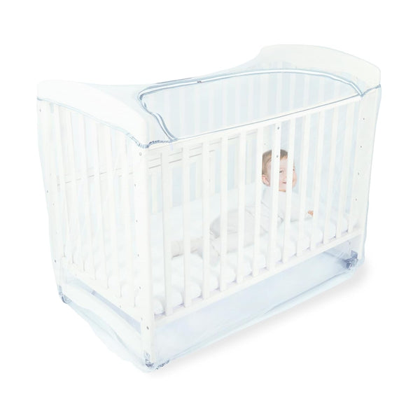Orzbow Baby Crib Tent, Encrypted Mosquito Net for Crib with Two-Way Zippers, Durable Mesh Cover for Baby Safety