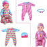 10 Sets 14-18 Inch 17 Inch 43cm UNICORN ELEMENT Baby Doll Clothes for Dolls, Baby Doll Clothes and Headbands Outfits