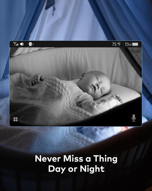 UKSUP SM652 Baby Monitor Camera - Safe and Reliable
