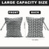 BQXH 2Pcs Arrow Print Wet Bags, Wet Dry Bag Reusable Zipper Pouch for Swimsuit, Diapers, Travel, Pool, Beach, Dirty