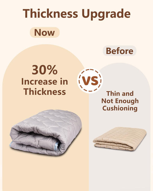 50x50 Baby Play Mat, Mat with Super Soft Touch, Activity Mat with Upgraded Anti-Slip Bottom, Machine Washable Crawling