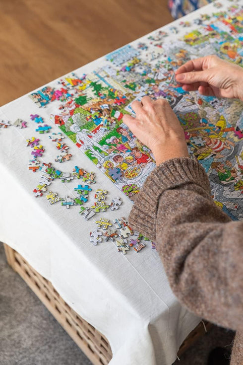 Jumbo Jan Van Haasteren - 'The Winery' Unique Comic Fun Jigsaw Puzzle for Adults, 1000 Piece