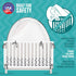 KinderSense - Premium Baby Safety Crib Tent - Toddler Crib Topper to Keep Baby from Climbing Out - See Through Mesh