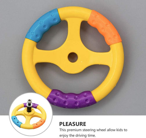 Alipis 1 Pc Children's Steering Wheel Car Seat Toy for Bumper Car Kids Car Toys