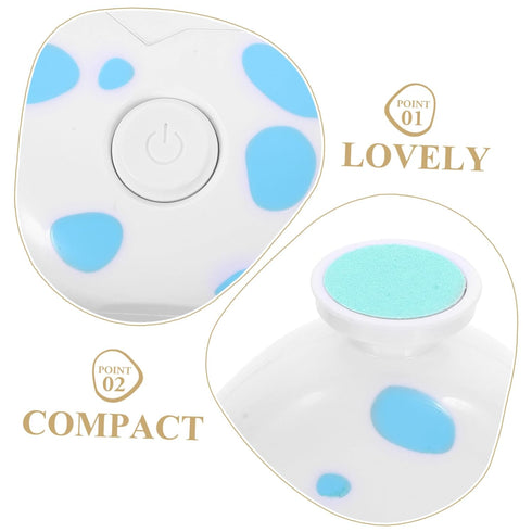 Trimmer Healeved Cartoon Nail Polisher for Boys and Girls Safe Quick Electric Nail Grinding Pads for Boy Girl