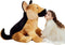 IKASA Giant German Shepherd Dog Stuffed Animal Plush Toy - 26" Jumbo Soft Fluffy Plushie, Gifts for Kids