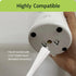 LONNKY 17 Inch Baby Monitor Mount, Compatible with Babystar CF6850/CF6851 and Vtech VM901/VM919HD