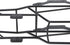Metal Roll Cage Full Tube Frame Body Chassis for SCX10 1/10 RC Crawler Truck Parts