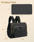 MHOMER Backpack 3 1 Diaper Bag Puffer Lightweight in Wide Open Small Diaper Bag Tote for Travel with Changing Pad