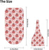Sets Ladybugs Hearts Flowers Newborn Swaddle Blankets Hat Soft Baby Receiving Blanket Swaddle Sack for Baby Shower