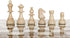 Staunton No. 6 Tournament Chess Pieces - Weighted Wooden Standard Chessmen with Felted Base